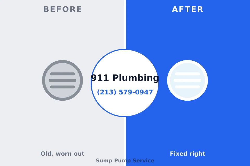 Before and after: plumbing repair Benld, IL